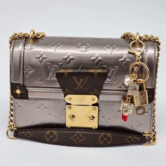 Authentic Louis Vuitton Lock & Key with unbranded Bagcharm, Keycharm, Keychain - Picture 3 of 9